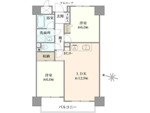 【神奈川県/横浜市南区日枝町】ライオンズマンション吉野町リバーサイド 間取り図