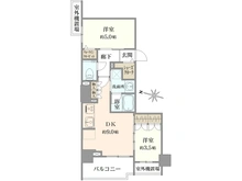 【神奈川県/横浜市中区弥生町】エクセレントシティ横濱大通り公園 間取り図
