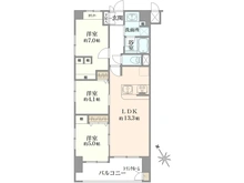 【神奈川県/横浜市中区住吉町】フレックスタワー横浜関内 間取り図