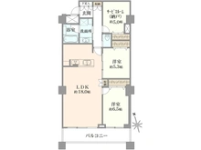 【神奈川県/横浜市南区蒔田町】ルネ横浜蒔田 間取り図