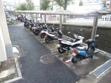 【神奈川県/横浜市南区六ツ川】横浜パークタウンH棟 駐輪場