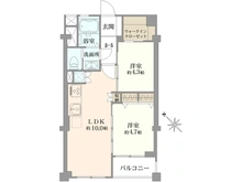 【神奈川県/横浜市神奈川区西大口】妙蓮寺コーポラス 間取り図