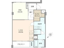 【神奈川県/横浜市神奈川区西大口】妙蓮寺コーポラス 間取り図