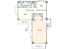 【神奈川県/横浜市中区山手町】メゾン山手 間取り図