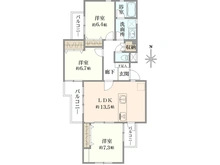 【神奈川県/横浜市金沢区並木】金沢シーサイドタウン並木1丁目第3住宅 19-3号棟 間取り図