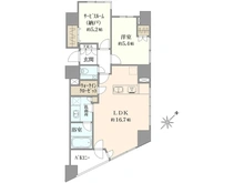 【神奈川県/横浜市中区山下町】パークホームズ横濱山下町88番地 間取り図