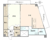 【東京都/新宿区北新宿】ヴェラハイツ新宿 間取り図
