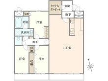 【東京都/新宿区内藤町】秀和内藤町レジデンス 間取り図