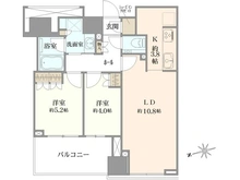 【東京都/新宿区四谷】クラッシィタワー新宿御苑 間取り図