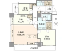 【東京都/新宿区四谷】ライオンズ四谷タワーゲート 間取り図