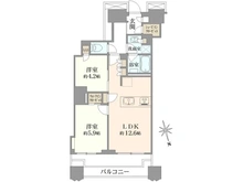 【東京都/新宿区富久町】富久クロスコンフォートタワー 間取り図
