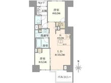 【東京都/新宿区四谷】ミッドタウンコンド四谷 間取り図