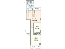 【東京都/豊島区巣鴨】リゥビアカスティリオ 間取り図