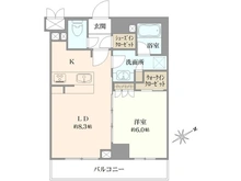 【東京都/新宿区北新宿】リルシア北新宿 間取り図