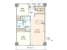 【東京都/新宿区南元町】信濃町ハイム 間取り図