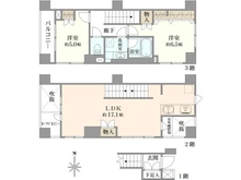【東京都/中野区中野】オープンレジデンス中野 間取り図