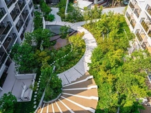 【東京都/新宿区高田馬場】パークシティ高田馬場 共用部：グラウンドガーデン