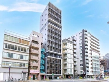 【東京都/新宿区信濃町】サンウッドフラッツ新宿四谷三丁目 外観：写真中央