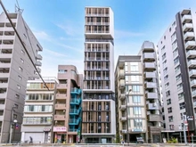 【東京都/新宿区信濃町】サンウッドフラッツ新宿四谷三丁目 外観：写真中央