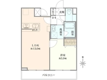 【東京都/新宿区西落合】スパシエ新宿哲学堂公園 間取り図
