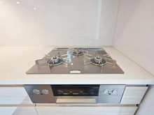 【東京都/新宿区四谷】クラッシィタワー新宿御苑 キッチン：三口コンロ
