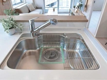 【東京都/新宿区弁天町】牛込中央マンション キッチン：シンク