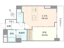 【東京都/新宿区四谷】マンション四谷 間取り図