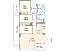 【東京都/新宿区中井】パーク・コート落合台 間取り図
