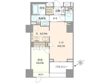 【東京都/新宿区市谷薬王寺町】パークホームズ市谷薬王寺セントガレリア 間取り図