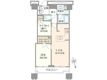 【東京都/新宿区富久町】富久クロスコンフォートタワー 間取り図