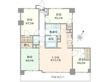 【東京都/豊島区南長崎】藤和シティホームズ落合南長崎 間取り図