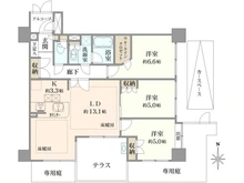 【東京都/墨田区緑】アスコットパーク錦糸町プレミオ 間取り図