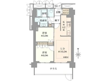 【東京都/新宿区内藤町】ジオ御苑内藤町 間取り図