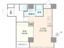 【東京都/新宿区四谷坂町】ストーク四谷 間取り図