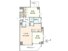 【東京都/新宿区早稲田町】アージョ早稲田 間取り図