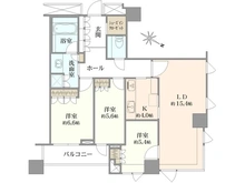 【東京都/千代田区四番町】番町パークハウス 間取り図
