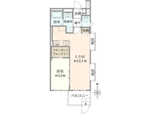 【東京都/新宿区大京町】ルート四谷三丁目 間取り図