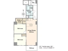 【東京都/千代田区一番町】コープ野村一番町 間取り図