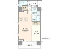 【東京都/千代田区東神田】ピアース千代田東神田 間取り図