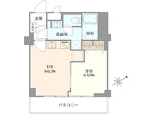 【東京都/新宿区新宿】シャンボール新宿御苑前 間取り図