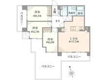 【東京都/新宿区余丁町】サカエ新宿余丁町マンション 間取り図