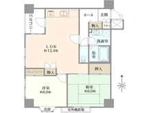 【東京都/新宿区荒木町】カインドステージ四谷三丁目 間取り図