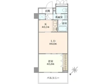 【東京都/新宿区若葉】ライトコート四谷 間取り図