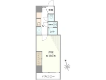 【東京都/新宿区片町】マンションヴィップ四谷 間取り図