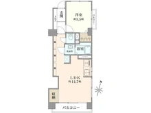 【東京都/新宿区四谷坂町】四谷フラワーマンション 間取り図