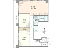 【東京都/中野区丸山】野方丸山ハイツ 間取り図