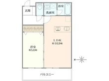 【東京都/新宿区南元町】パインクレスト信濃町 間取り図