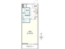 【東京都/新宿区新宿】四谷御苑マンション 間取り図