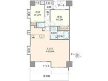 【東京都/新宿区南元町】日神パレステージ信濃町 間取り図