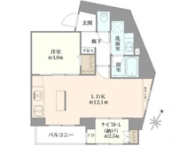 【東京都/新宿区若松町】ドルチェ東新宿 間取り図